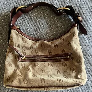 Dooney and Bourke Monogram Shoulder Bag